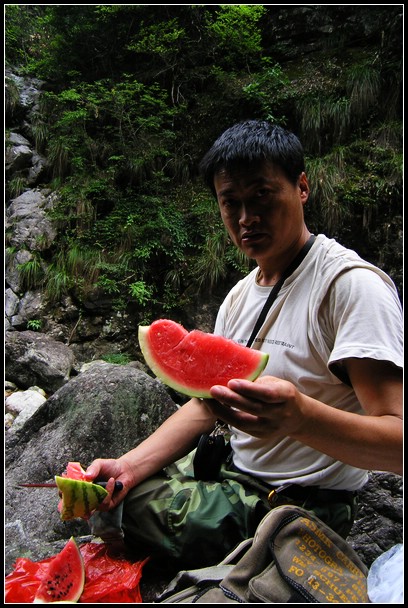 驴队一岁了：）重游芎坑原始森林